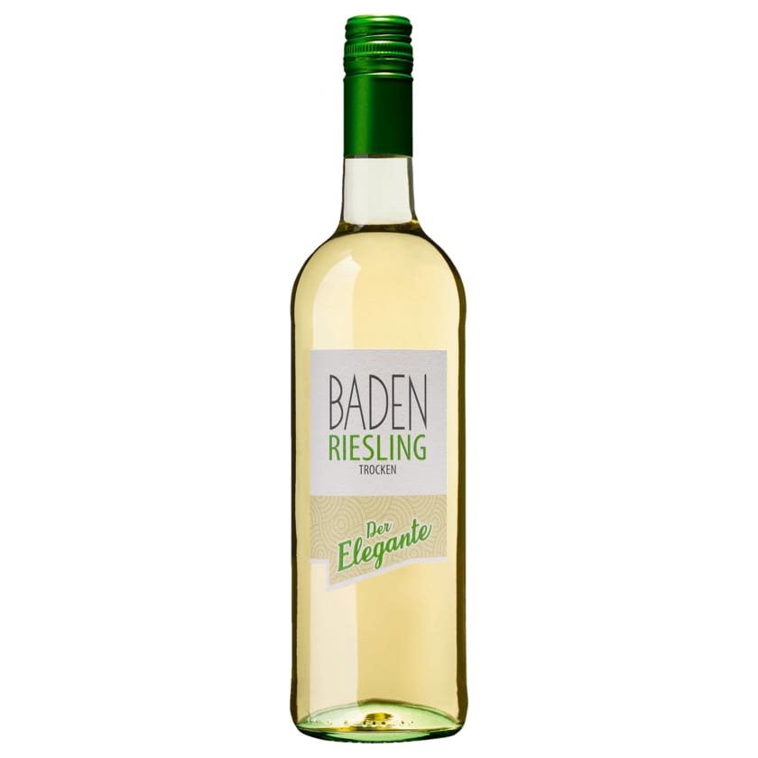 Baden Weißwein Riesling QbA trocken 0,75L